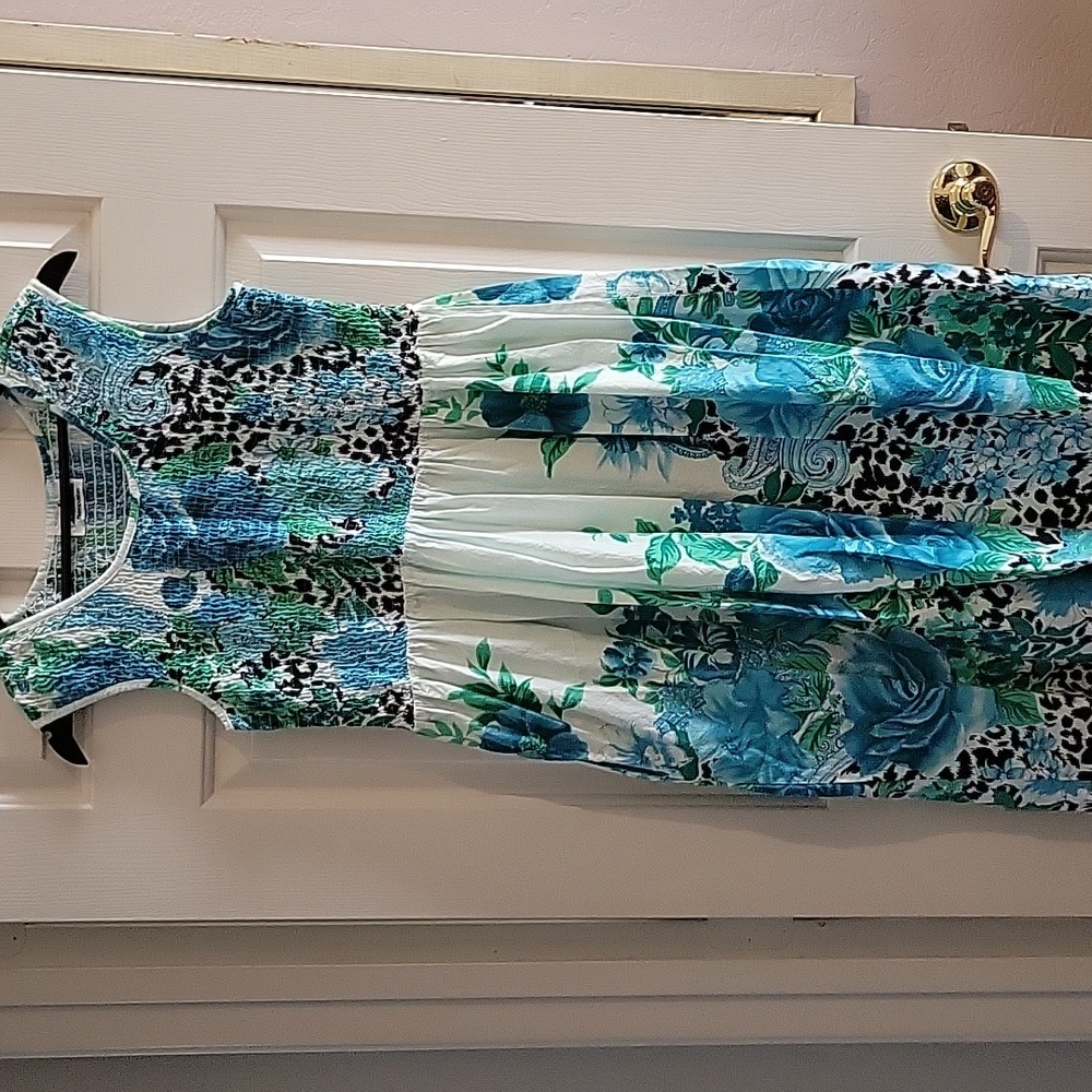 Metropolitan spring cotton dress